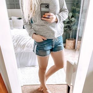Vintage Cut-Off Denim Shorts